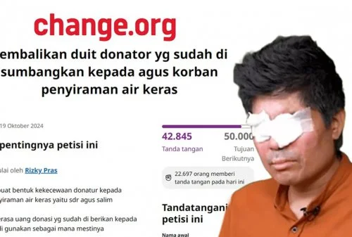 Donasi Rp 1,5 Miliar Disalahgunakan? Petisi Menuntut Agus Salim Kembalikan Uang Muncul di Change.org!